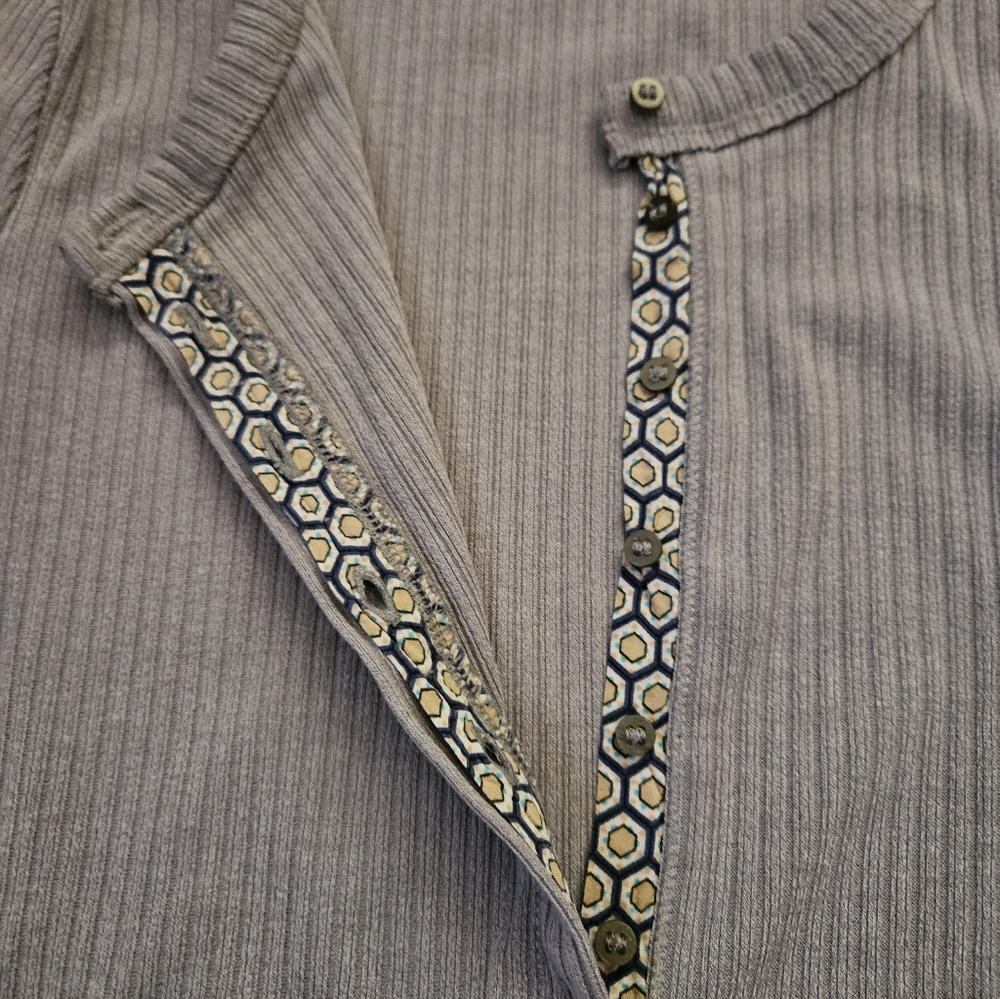 Free People Ribbed L/S Top XS - Picture 5 of 5